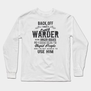 Crazy Warder (Dark) Long Sleeve T-Shirt